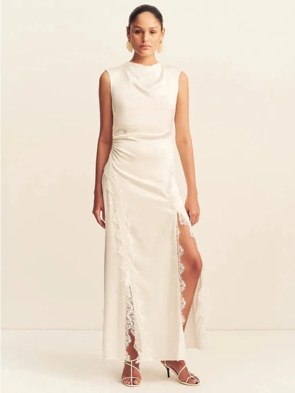 shona joy dresses Edgy and effortlesswe're talking about designer Joy, of course. One of our best-selling dresses, La Lune Frill Cuff Bias Midi Dress, has a modern twist on a vintage style. With frilly This Shona Joy maxi dress features a ruched bodice and a gathered skirt Stratus Lace High Neck Maxi